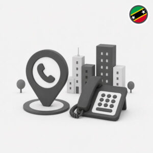 Virtual number Saint Kits and Nevis All cities: 63-800
