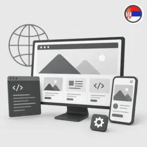 Serbia website design - basic package