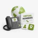 Números de teléfono virtuales en todo el mundo