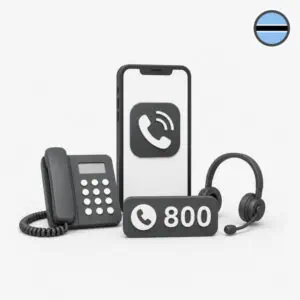 Botswana toll-free number