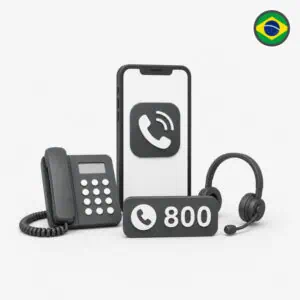 Brazil toll-free number