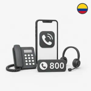 Colombia toll-free number