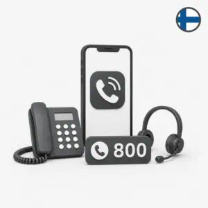 Finland toll-free number