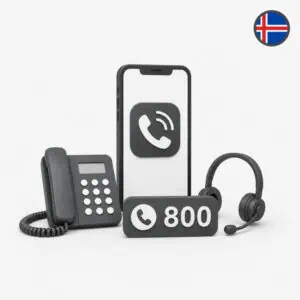 Iceland toll-free number