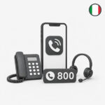 Italy toll-free number