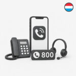 Luxembourg toll-free number