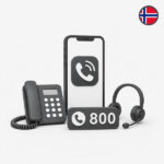 Norway toll-free number