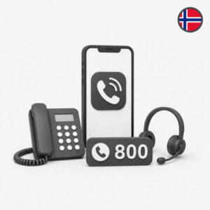 Norway toll-free number