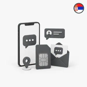 Serbia - SMS Virtual Number