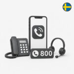 Sweden toll-free number