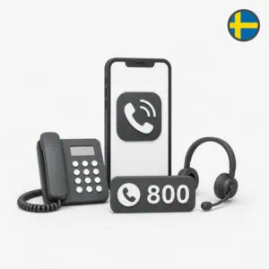 Sweden toll-free number