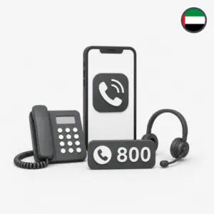 United Arab Emirates toll-free number