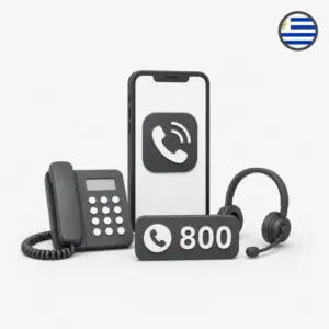 Uruguay toll-free number