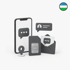 Uzbekistán - virtuální číslo pro SMS