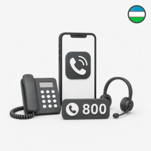 Uzbekistan toll-free number